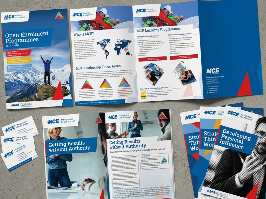 Management Centre Europe materials before rebrand